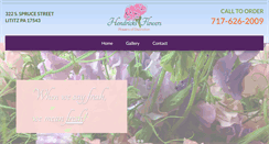 Desktop Screenshot of hendricksflowershop.com